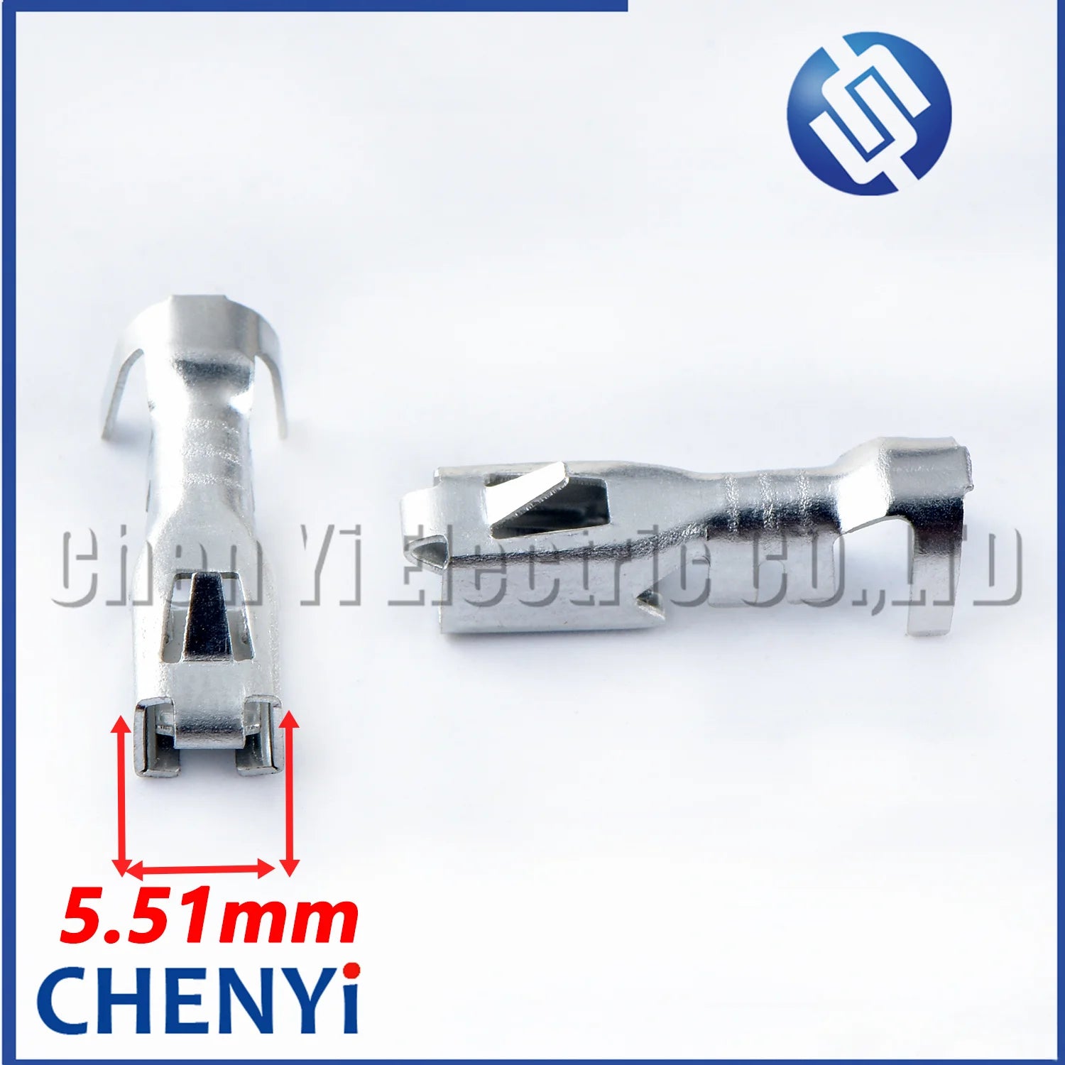 50 Pcs 6.3/4.8 MM Car Crimp Terminal Spade Connector Copper Pins Auto Female Splice Wire Terminals For plug