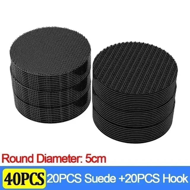 100/2pcs Carpet Fixing Stickers Double High Adhesive Car Fixed Patches Non-slip Mat Home Floor Foot Mats Non-slip Grip Tapes Ama