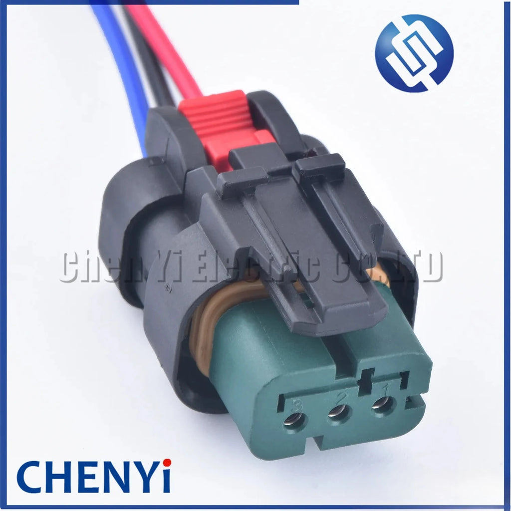 3 Pin Auto engine oil pressure camshaft Hydraulic pump high pressure sensor Plug 776523-1 776429-1 For CAT Excavator Carter