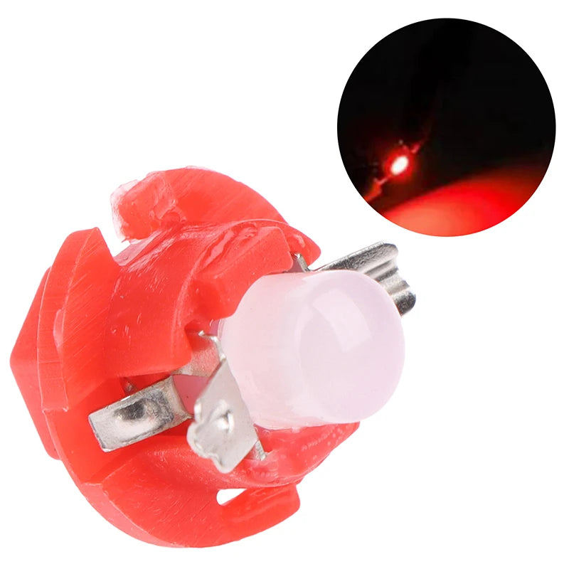 B8.4D BX8.4D Instrument Panel DC 12V Indicator Lamp Light Vehicle White Blue Green 10PCS B8.4 LED Car Cob Dash Board Bulb