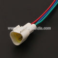 3 Pin Connectors Waterproof 2.3mm Male Female Connector Automobile Wiring Harness Cable Plug FW-C-3M-W FW-C-3F-W