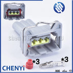 3 Pin Power Junior Timer Kit Boot Wire Connector Idle Motor Socket Electrical Oxygen Sensor Connector 282545-1 85205-1 368000-1