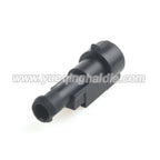 1 PIN Waterproof 1.8mm Male Rectangular Connector- Housings Receptacle Black Wiring Harness 282103-1
