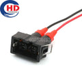 2 Pin Connector Series Female Connector Cable Plug Motorcycle Electrical Harnesses Wiring Harness 15363600/357951772