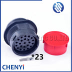 23 Pin connector male or female auto waterproof plug HDP26-24-23PE HDP24-24-23SE With Pins For Deutsch HDP series
