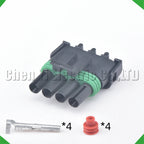 4-Pin Auto Connector Connector Female Electrical waterproof Weather Square connector