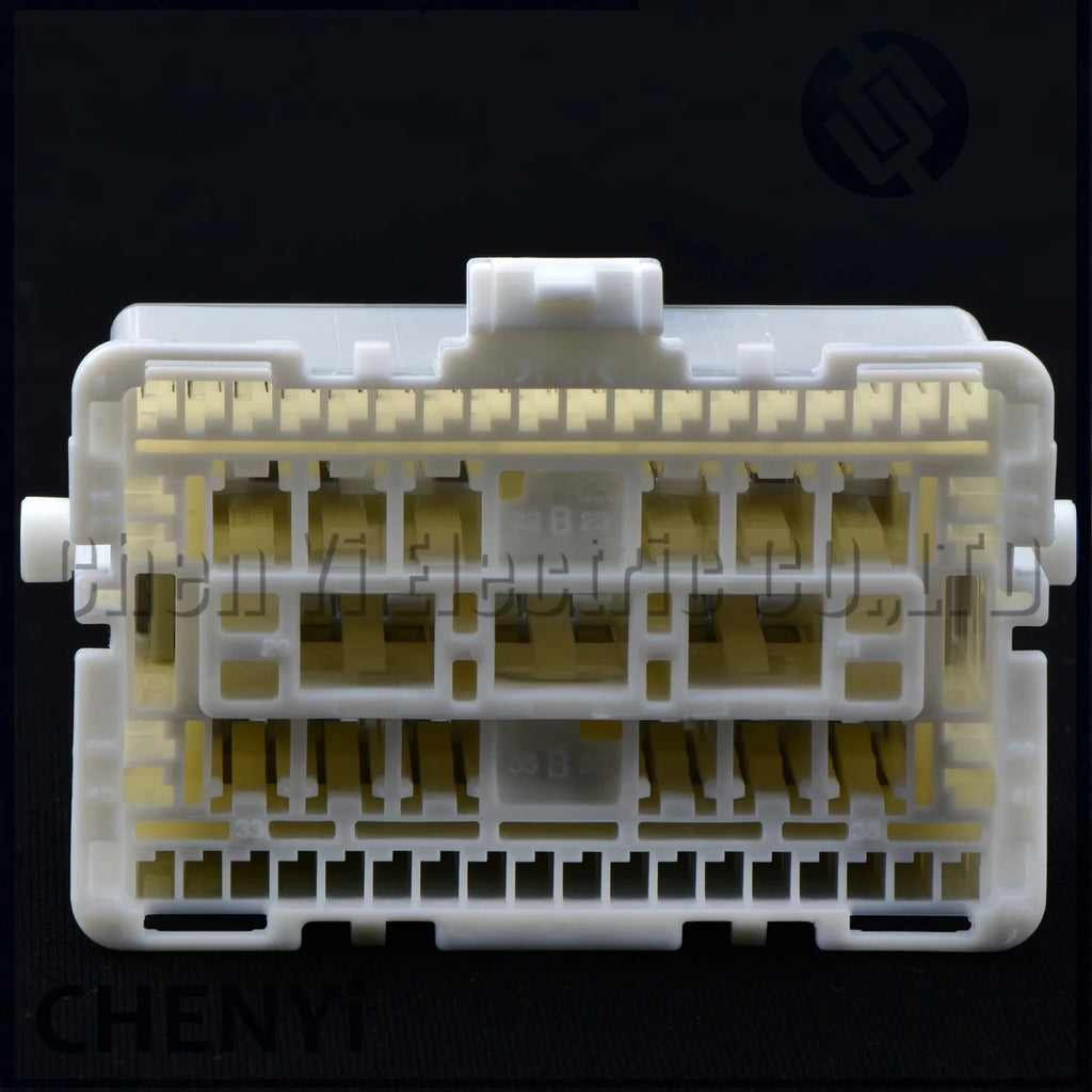 59 Pin white Automotive connector Engine Fuse Box Plug Engine central control Electric seat plug 6098-6134 For Ford
