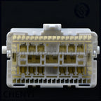 59 Pin white Automotive connector Engine Fuse Box Plug Engine central control Electric seat plug 6098-6134 For Ford