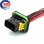 12 Pin Connector Unsealed 1.5mm Male Female Connector Motorcycle Electrical Harnesses Wiring Harness 1-1564520-1 1-1703639-1