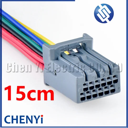12 Pin Automotive connector Car Multimedia CD navigation host instrument Wire harness plug MX34012NF1 MX34012SF1 For Honda