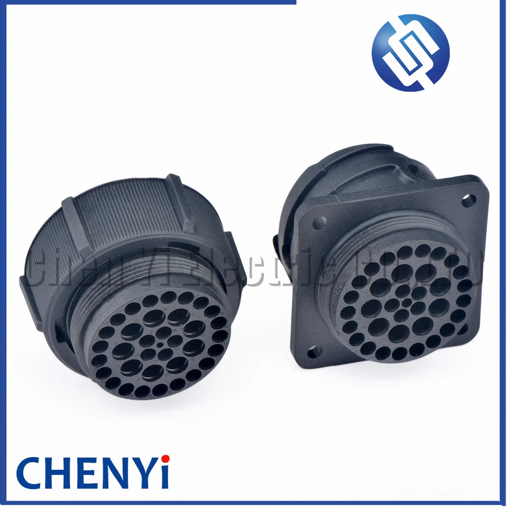 35 Pin Automotive waterproof connector Truck engine frame chassis harness plug 7811230 7812226 For Delong F3000 M3000 X3000 J6