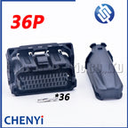 36 Pin female Automobile waterproof connector motorcycle ECU Plug 36ZRO-B-1A 36ZRO-B-2A With Pin and Rear cover