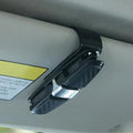 Car Glasses Case Universal Car Sun Visor Glasses Holder Sunglasses Clip Card Ticket Eyeglasses Holder Auto Interior Amagi
