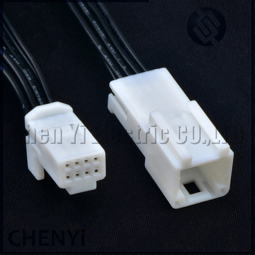 8 Pin Auto connector Socket Car navigation multimedia host Wire Harness plug 1376352-1 1473793-1 1565804-1 For Toyota Nissan