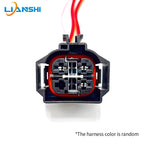Suitable for BMW electronic fan assembly radiator fan wiring harness plug 3-hole male/female connector modification