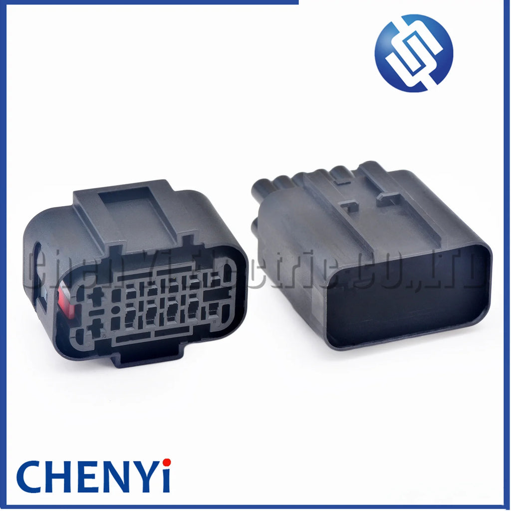 16 Pin Car bumper radar sensor connector Trailer power harness socket plug 2304884-1 2404880-1 2304887-1 2404884-1 521194A