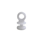 50pcs Plastic Curtain  Track Hook S Runner Fit For  Camper Van  Motorhome  Caravan Boat Home Hanging Curtain Glider Hook