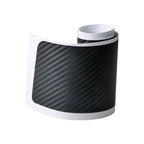90cm Car Rear Trunk Guard Plate Sticker 3D Carbon Fiber Film Rear Bumper Trim Anti-Kicked Scratch Protection Sticker Strip Amagi