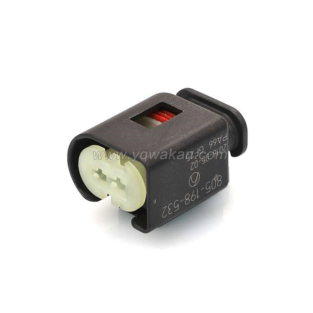2 Pin 3.5 Series Auto Waterproof Cable Harness Connector AC Assembly Female Socket Sealed Plastic Adapter 805-198-532