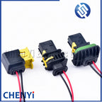 2 Pin Automotive Connector Waterproof Socket Wire harness plug With Rubber Pins 1-1418483-1 1-1703841-1 1-1703839-1 1670150-1