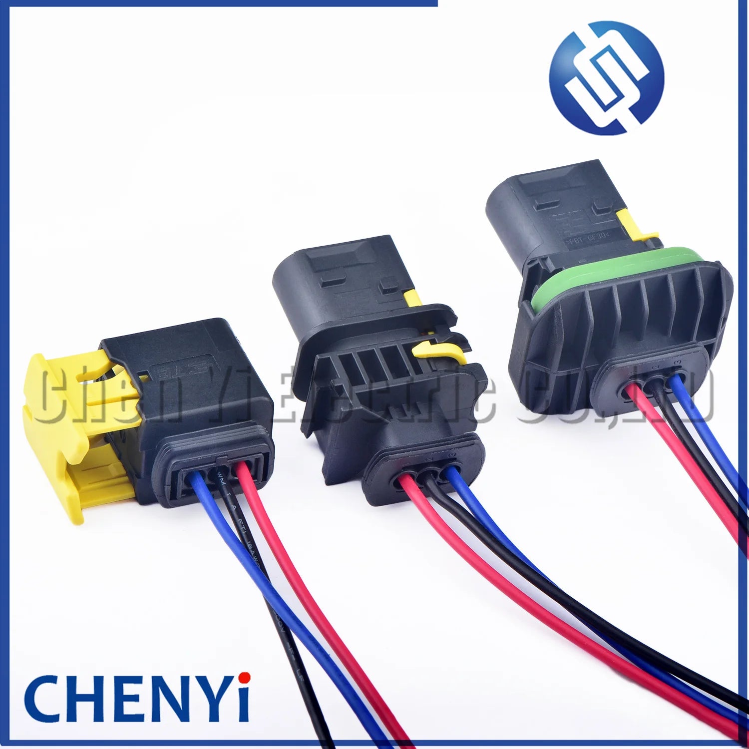 3 Pin female or male waterproof injector connector automotive electrical car ECU connector 1-1418448-1 1-1703843-1 1-1670730-1