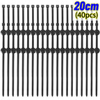 Universal Car Wiring Harness Fastener Clip Push Mount Cable Tie Nylon Zip Tie Auto Wire Loom Fixer Retainer Strap Set 15cm 20cm