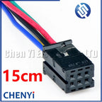 6 Pin Automotive connector Car Anti-glare Rearview Mirror harness plug 8E0971833 8E0971834 1418784-1 0-1418780-1