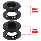 Car Floor Mat Clips Holder Grip Carpet Fixing Clamp Buckle Double Layer fFoot Pad Rotary Fastener Anti Skid Retainer Resistant