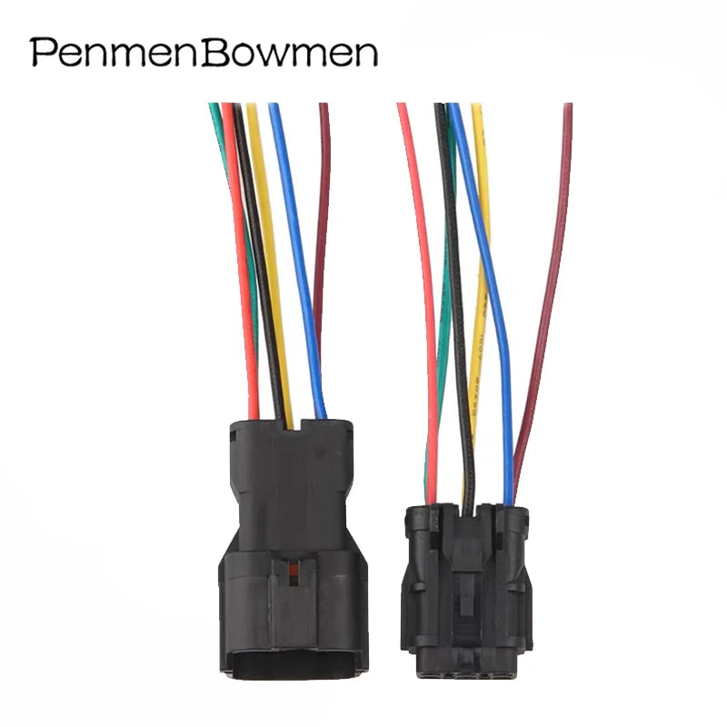 1 Set 1 2 3 4 6 8 12 14 16 Pin Car Xenon Lamp Fuel Pump Assembly Electrical Connectors Wire Harness Plug 7222-7544-40