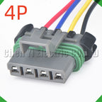 4-Pin Auto Connector Connector Automotive Connectors Conditioning Resistor