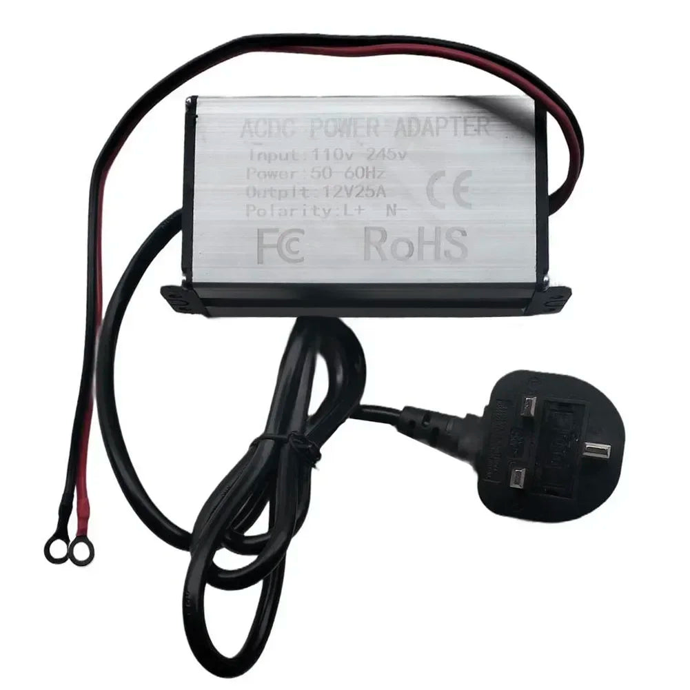 230V To 12V Power  Converter Adapter For 5KW / 8KW All-in-one  Diesel Air Heater UK/US Suitable For  Household Electrical Outlet