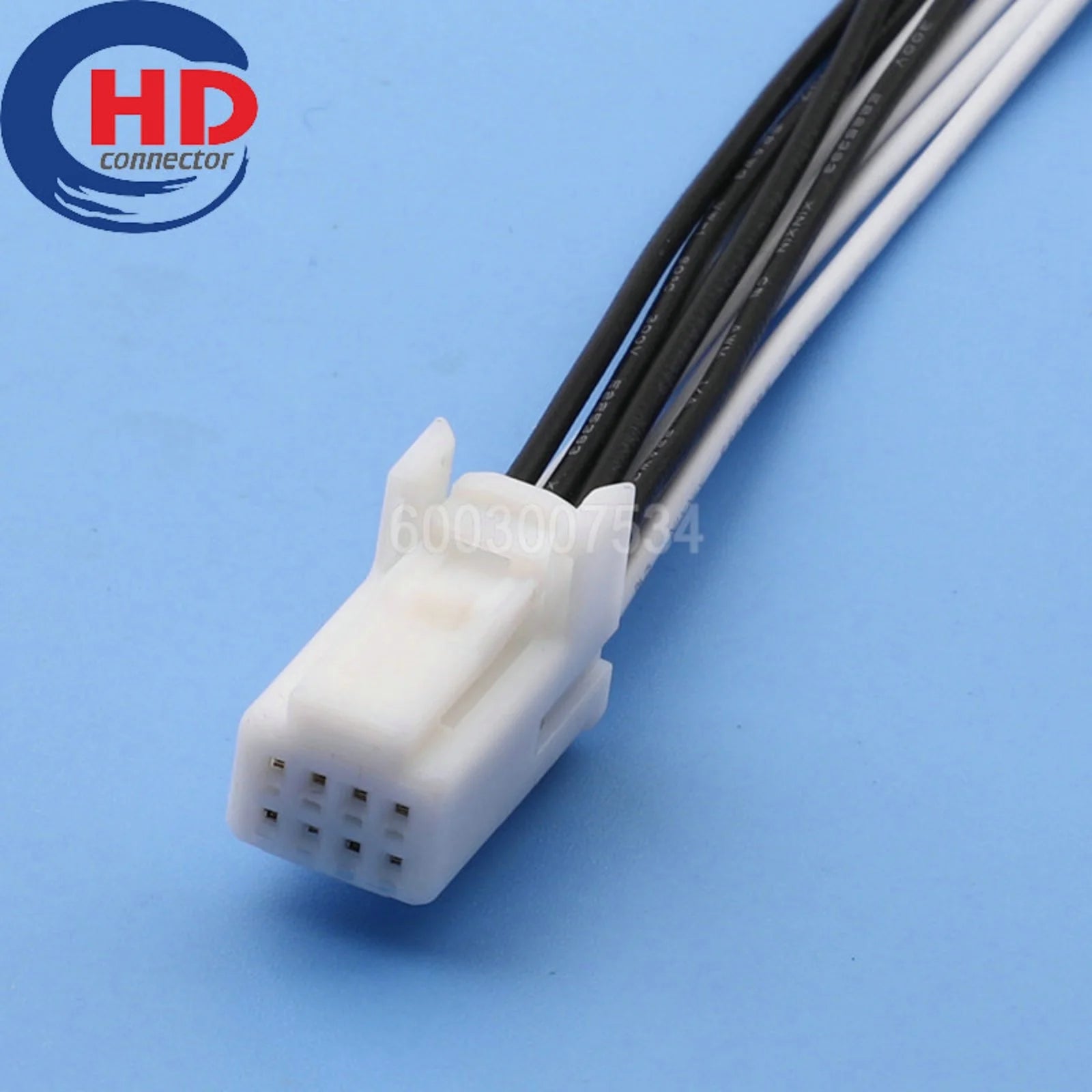 8 Pin Connector Unsealed 0.7mm Series Male Female Connectors Cable Motorcycle Electrical Harnesses Plug 1565804-1 1717103-1