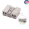 14pin auto waterproof electric plastic wire harness connector 7283-8397-40/7283-8398-40 7282-8395-40