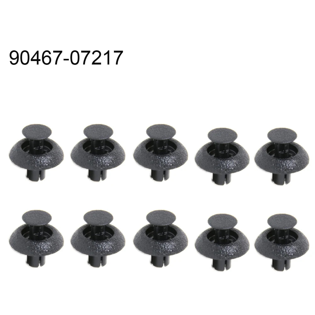 10Pcs Engine Cover Clip Car Rivets For LEXUS LS460 LS460L RX350 RX450H Engine Cover Clip Radiator Support Clip
