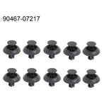 10Pcs Engine Cover Clip Car Rivets For LEXUS LS460 LS460L RX350 RX450H Engine Cover Clip Radiator Support Clip