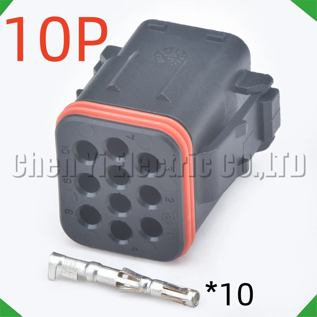 10-Pin Auto Connector Automotive Connectors harness 132010-001 132010-000 Cummins