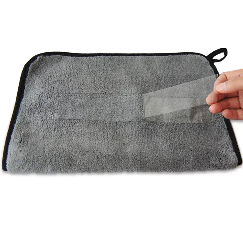 Car Wash Towels Cleaning Cloth Absorbent Dry Cloth General Purpose Microfiber Towel Thickened Yellow 30/40/60cm Amagi