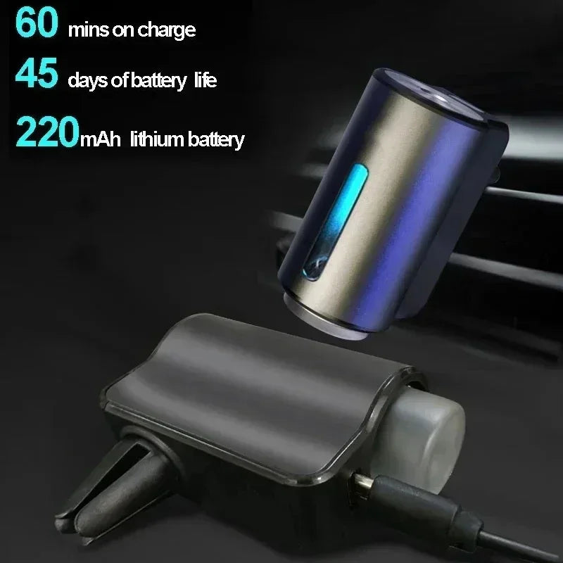 Smart Car Fragrance Diffuser Automobile Aromatherapy Air Freshener Interior Deodorizer Light Scent Start Stop Aromatherapy Amagi