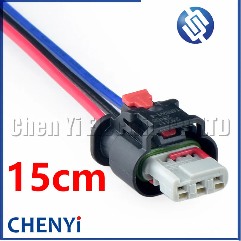 3 Pin Auto Parking Sensor Connector cam Crankshaft position Reverse radar sensor plug 1488991-1 1488991-2 1488991-5 1488991-6