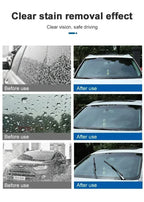 Concentrate Effervescent Car Washer Tablets, Concentrated Windshield Glass Cleaner for Deep Cleaning & Streak-Free Shine Amagi