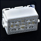 59 Pin white Automotive connector Engine Fuse Box Plug Engine central control Electric seat plug 6098-6134 For Ford