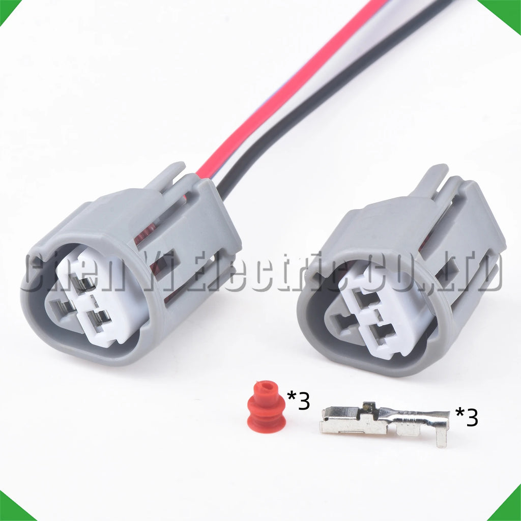 3-pin connector connector automobile waterproof connector water temperature toyota sensor