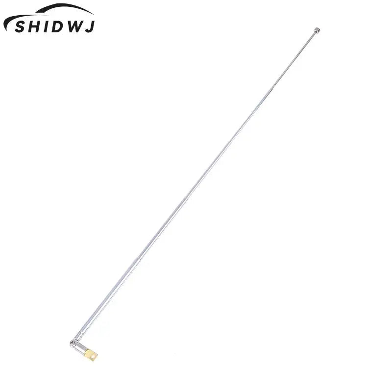 1PC 370mm 5 Sections Telescopic Stainless Steel AM FM Radio Universal Antenna Hot sale