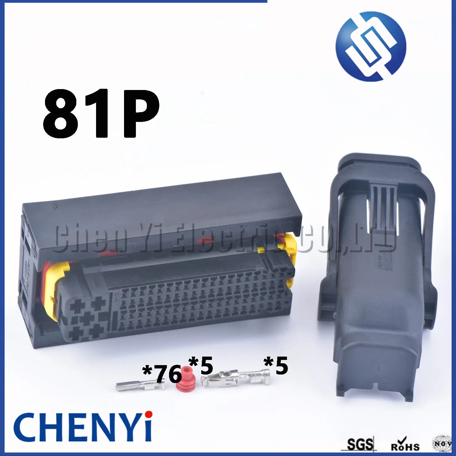 40 Pin 81 Pin 121 Pin PCB ECU Socket Engine computer board Connector ME7 EDC15 Wire plug 1473244-1 1473247-1 1473252-1 With Pins
