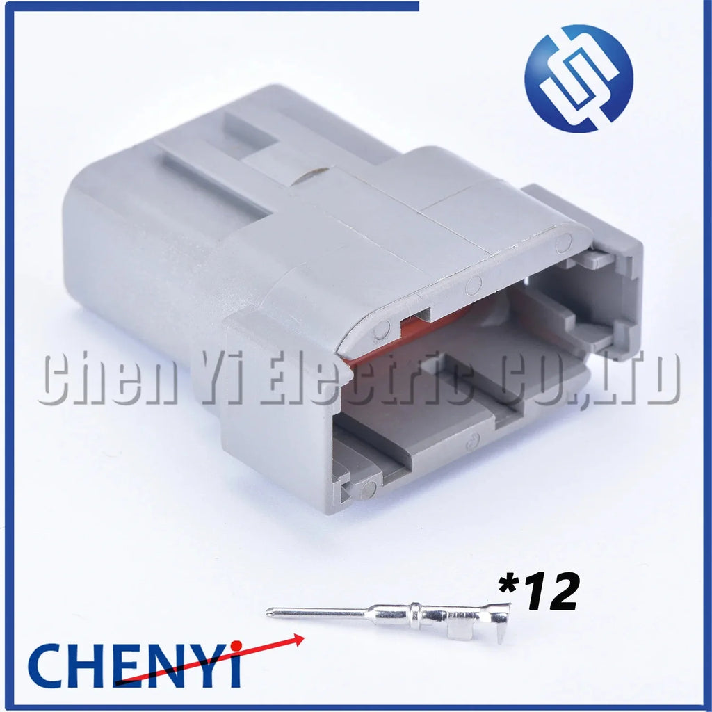 12 Pin bender seat waterproof connector PCB board plug DTM13-12PA-R008 DTM13-12PB-R008 DTM06-12SA DTM06-12SB For Deutch