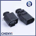 2 Pin 3.5mm male or female automotive waterproof wiring harness connector electrical horn plug 1J0973722 1717692-1 8D0973822