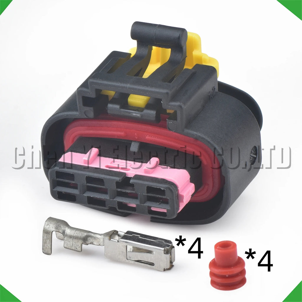 4 Pin Auto Connector Intake Pressure sensor High voltage ignition coil Wire harness Plu...