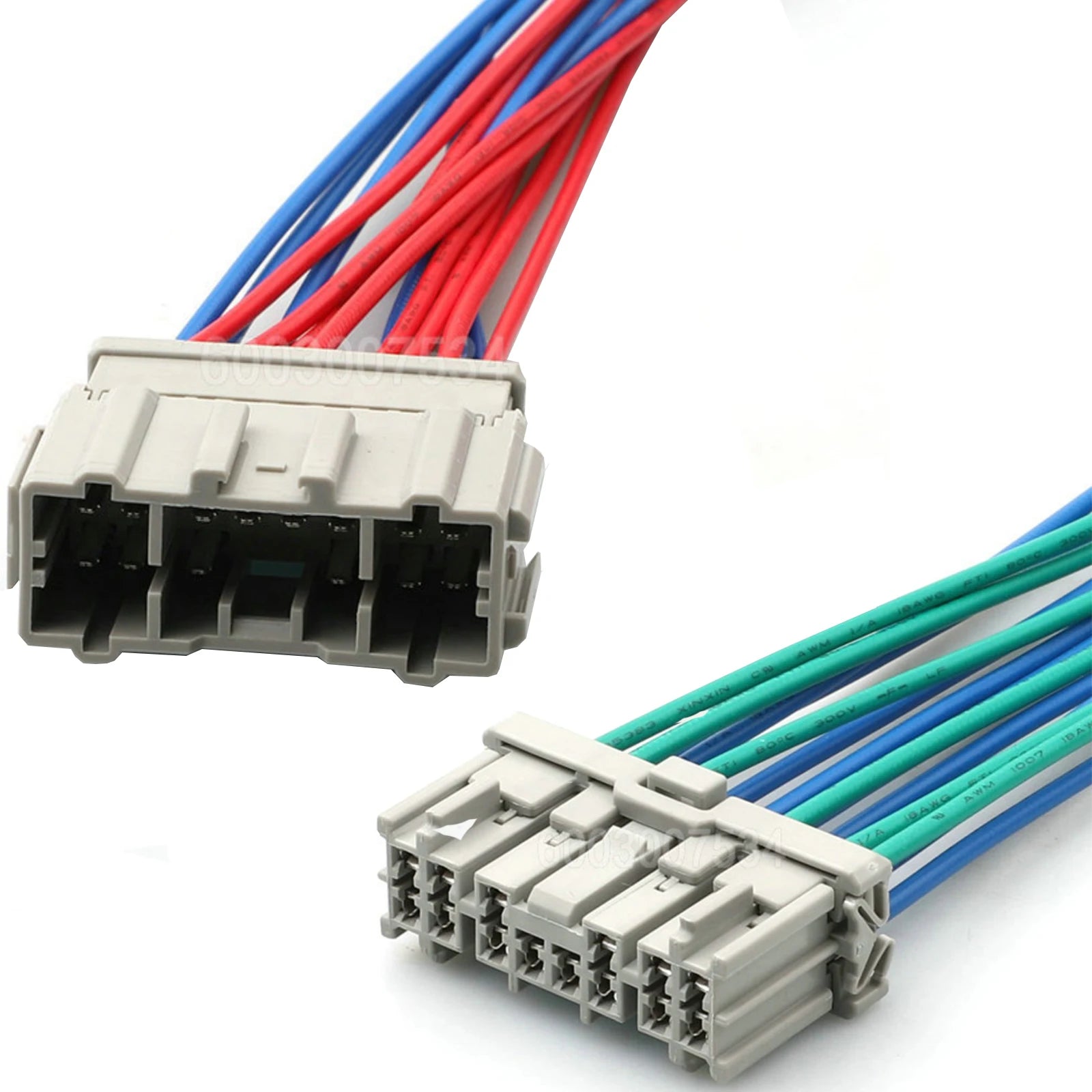 14 Pin 6098-0254 6098-0253 2.2mm Cable Auto Wiring Harness Connector Plug AC Assembly Car Electrical Wire Socket