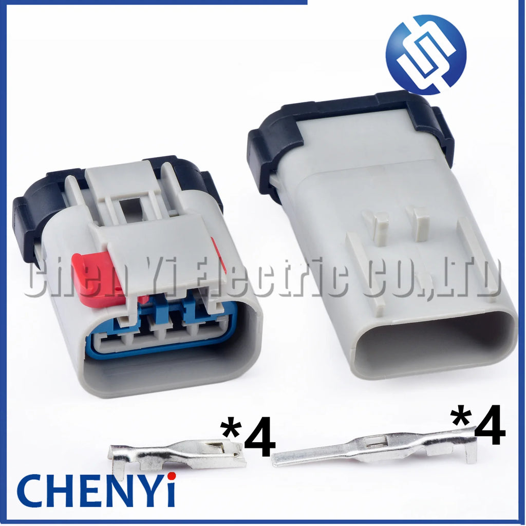 4 Pin male or female Automotive waterproof connector Fuel pump Wire harness plug 54200410 54200414 For Jeep Cummins