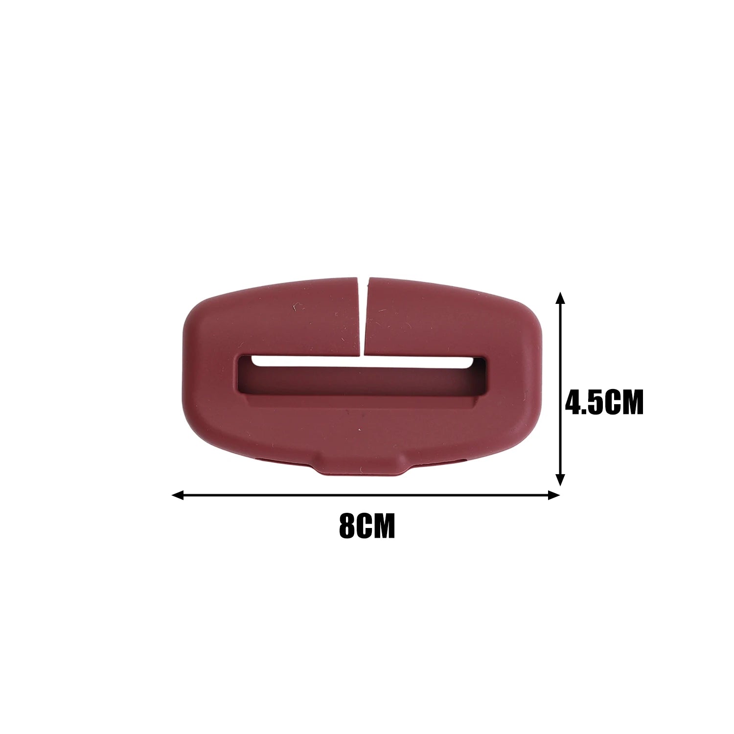 4types Silicone Anti-Collision Case Seat Belt Buckle Protector Soft Silicone Protection Anti Scratch Seat Belt Buckle Accessory